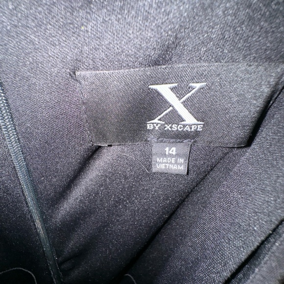 X by Xscape High Low Floral Halter Dress SZ 14 new with tags! - Picture 12 of 12